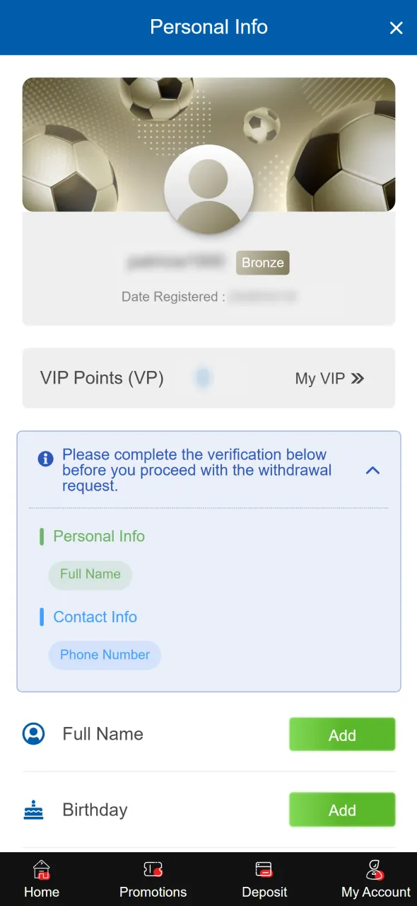 Complete verification to unlock full access to Aviator on Crickex.