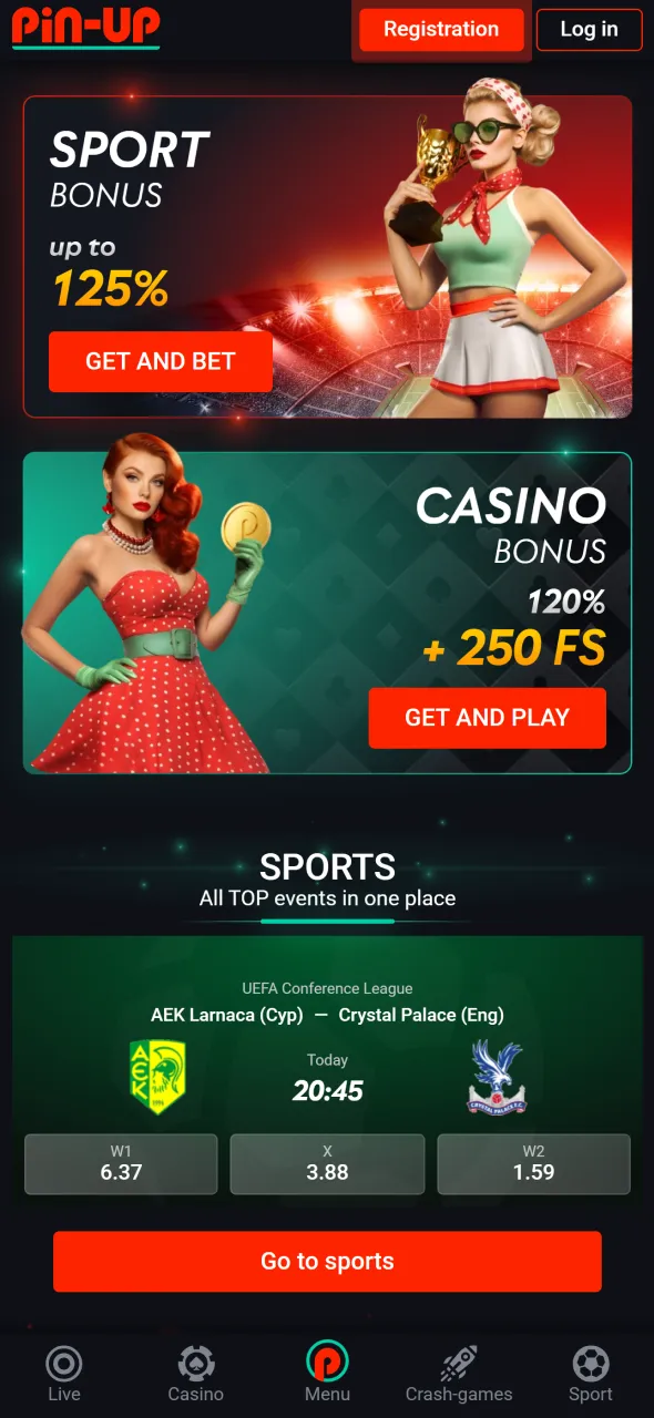 Visit Pin-Up website or partner site to download Aviator app.